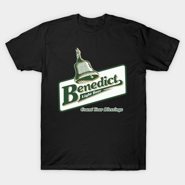 Benedict Light Beer T-Shirt by MBK